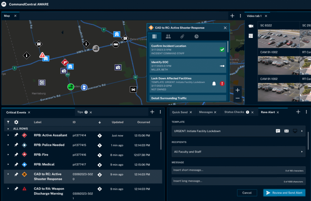 Integrating Rave with MSI Command Center: Enhancing Emergency&nbsp;Response