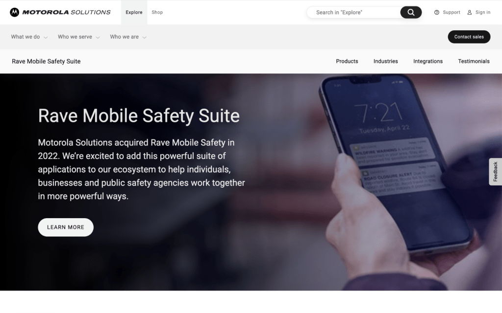 The Rave Suite on MSI’s&nbsp;Website